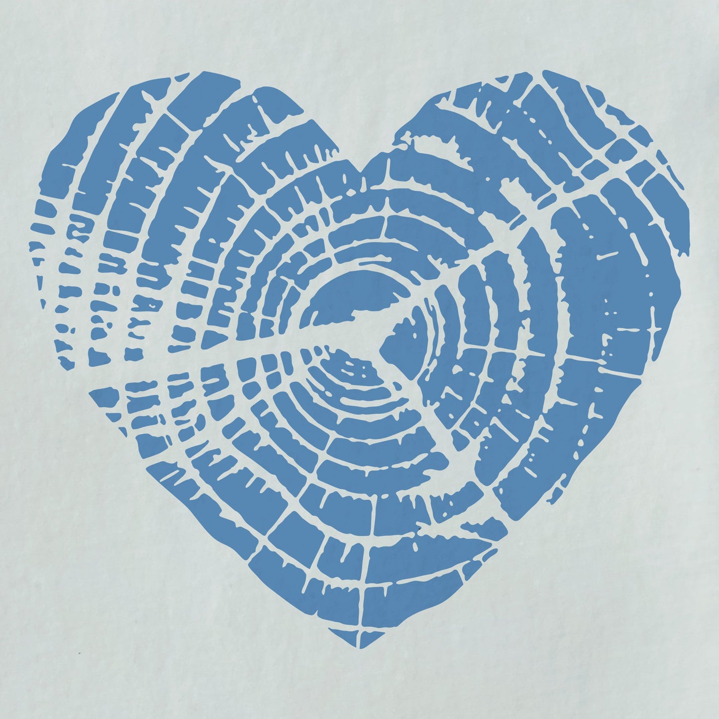 Men's Bert's Hickory Heart Short Sleeve Crusher Tee