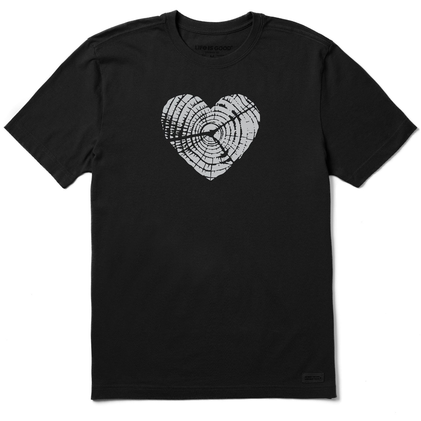 Men's Bert's Hickory Heart Short Sleeve Crusher Tee