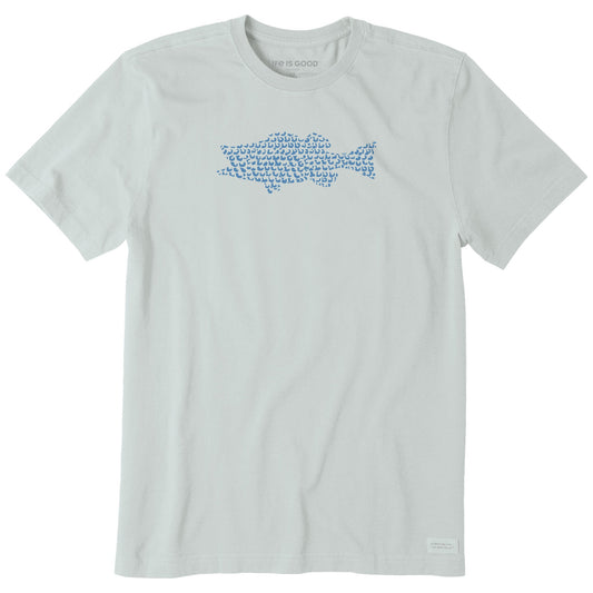 Men's Bert's Bountiful Bass Short Sleeve Crusher Tee