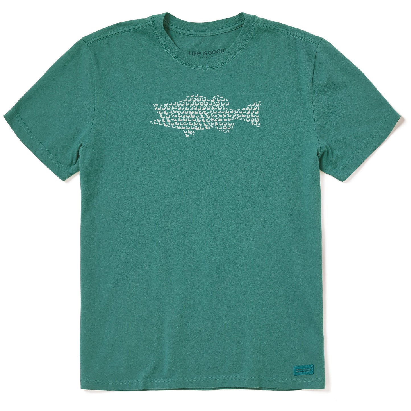 Men's Bert's Bountiful Bass Short Sleeve Crusher Tee