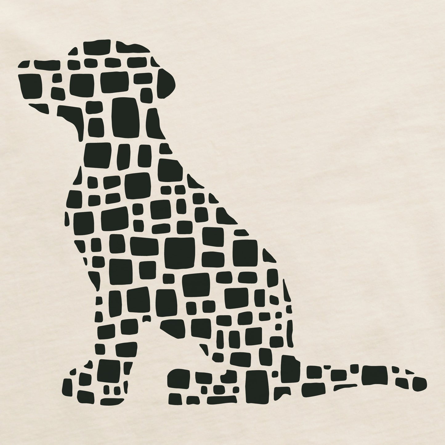 Men's Bert's Cobblestone Dog Short Sleeve Crusher Tee