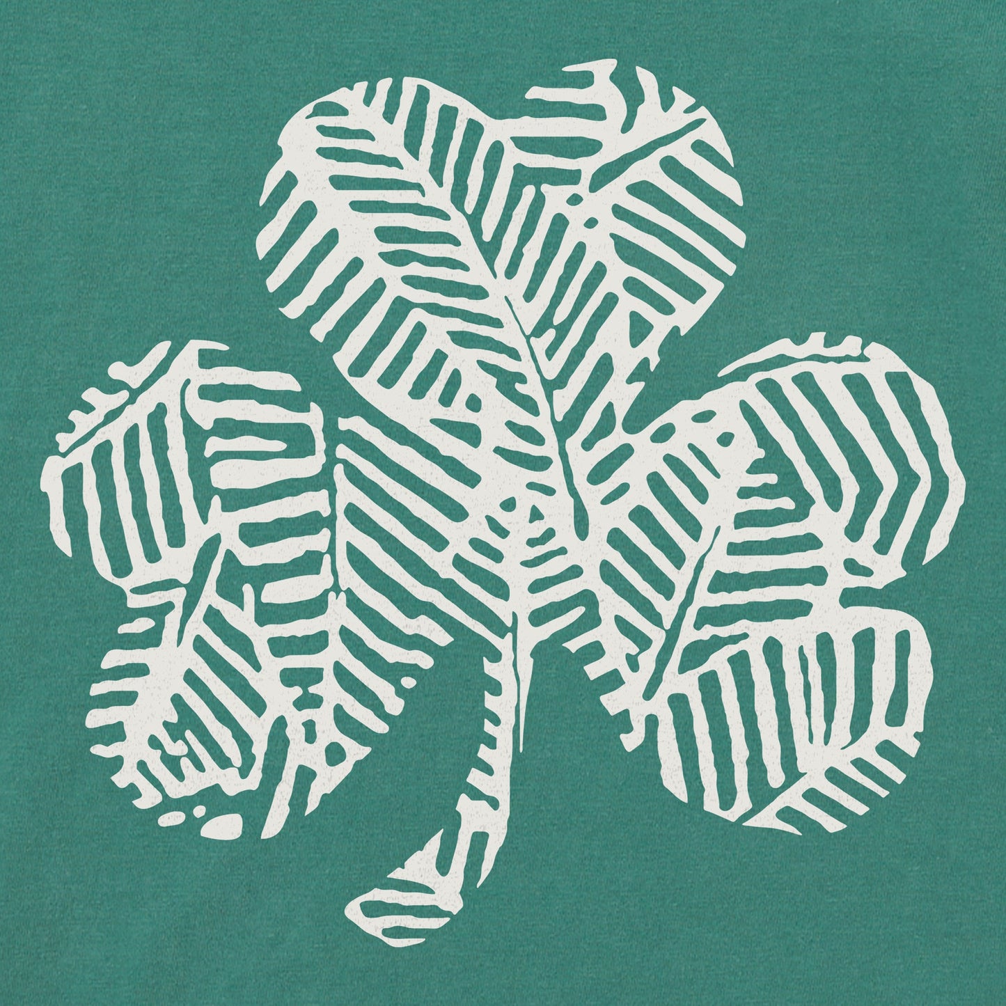 Women's Bert's Tropical Shamrock Short Sleeve Crusher Boxy Tee