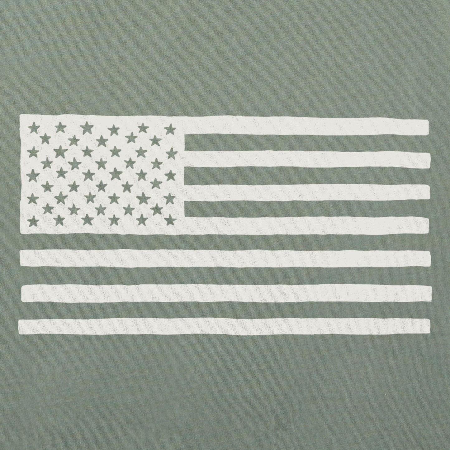 Women's Bert's Flag Short Sleeve Crusher Boxy Tee