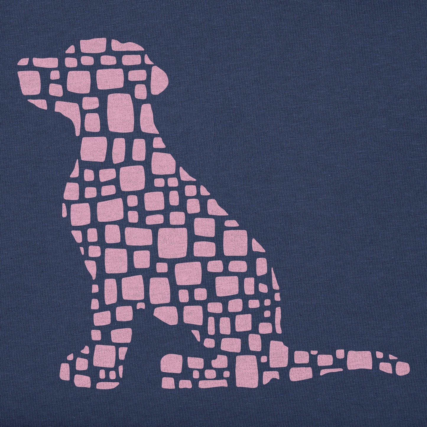 Women's Bert's Cobblestone Dog Short Sleeve Crusher Boxy Tee