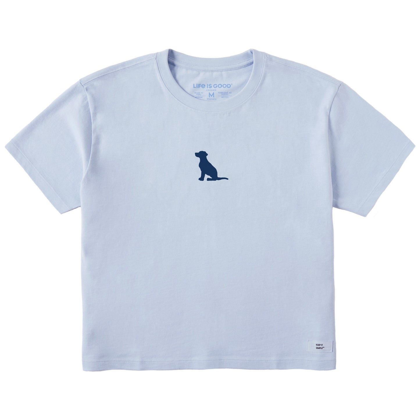 Women's Bert's Dog Short Sleeve Crusher Boxy Tee