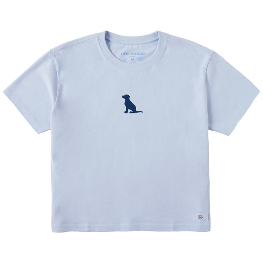 Women's Bert's Dog Short Sleeve Crusher Boxy Tee