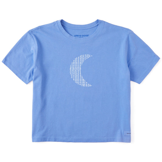 Women's Bert's Garden Crescent Short Sleeve Crusher Boxy Tee