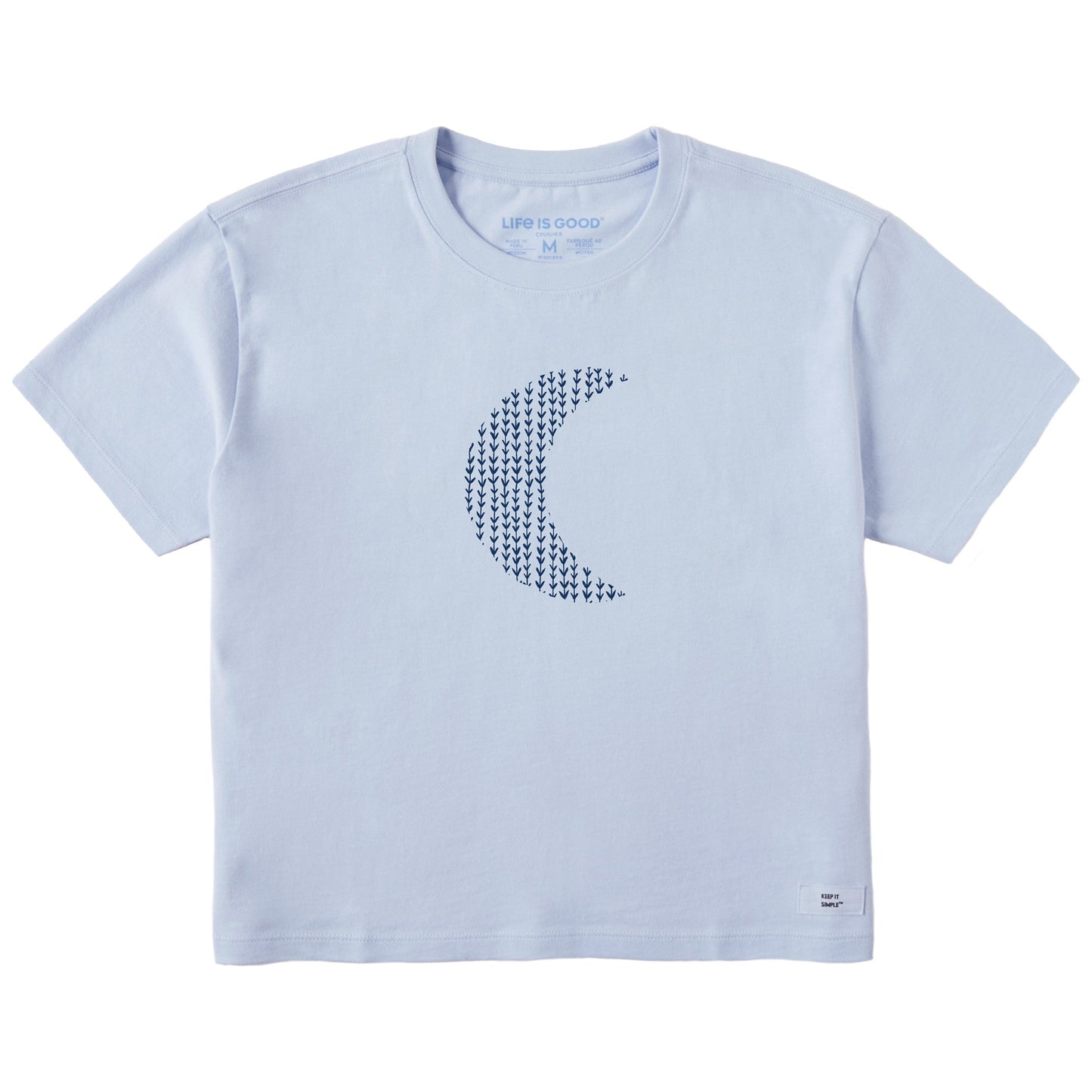 Women's Bert's Garden Crescent Short Sleeve Crusher Boxy Tee