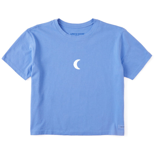 Women's Bert's Crescent Short Sleeve Crusher Boxy Tee