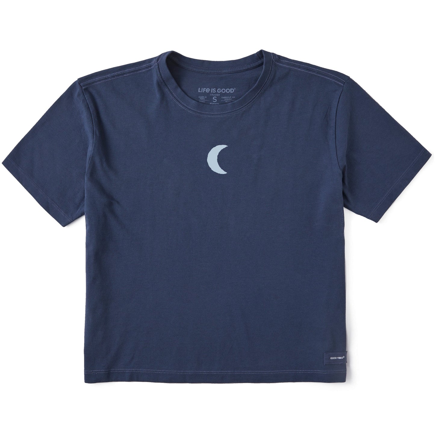 Women's Bert's Crescent Short Sleeve Crusher Boxy Tee