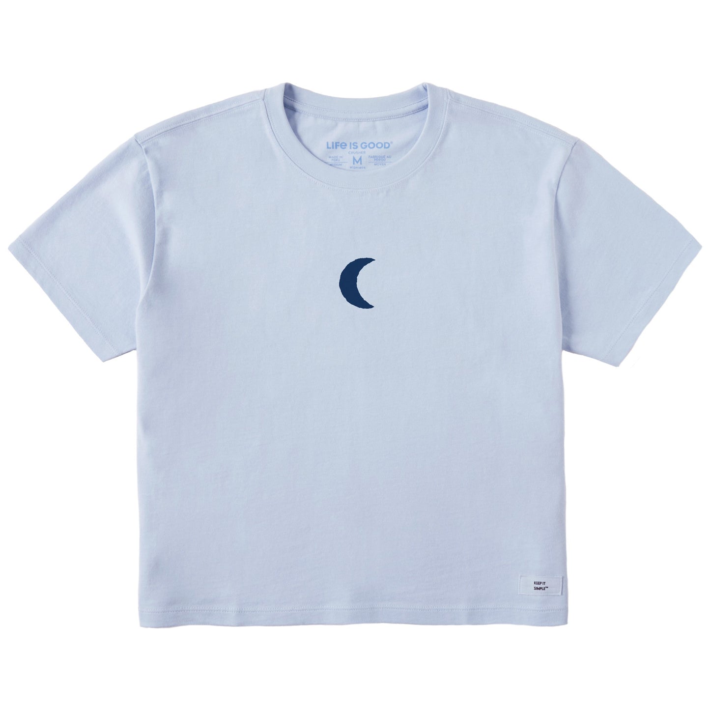 Women's Bert's Crescent Short Sleeve Crusher Boxy Tee