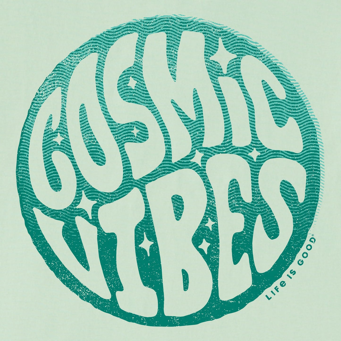 Women's Cosmic Vibes Short Sleeve Crusher Boxy Tee