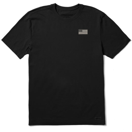Men's Bert's Flag Short Sleeve Crusher Tee