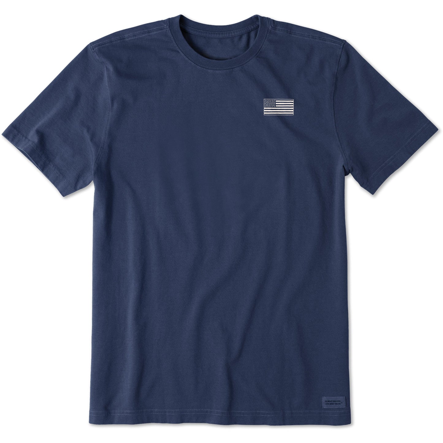 Men's Bert's Flag Short Sleeve Crusher Tee