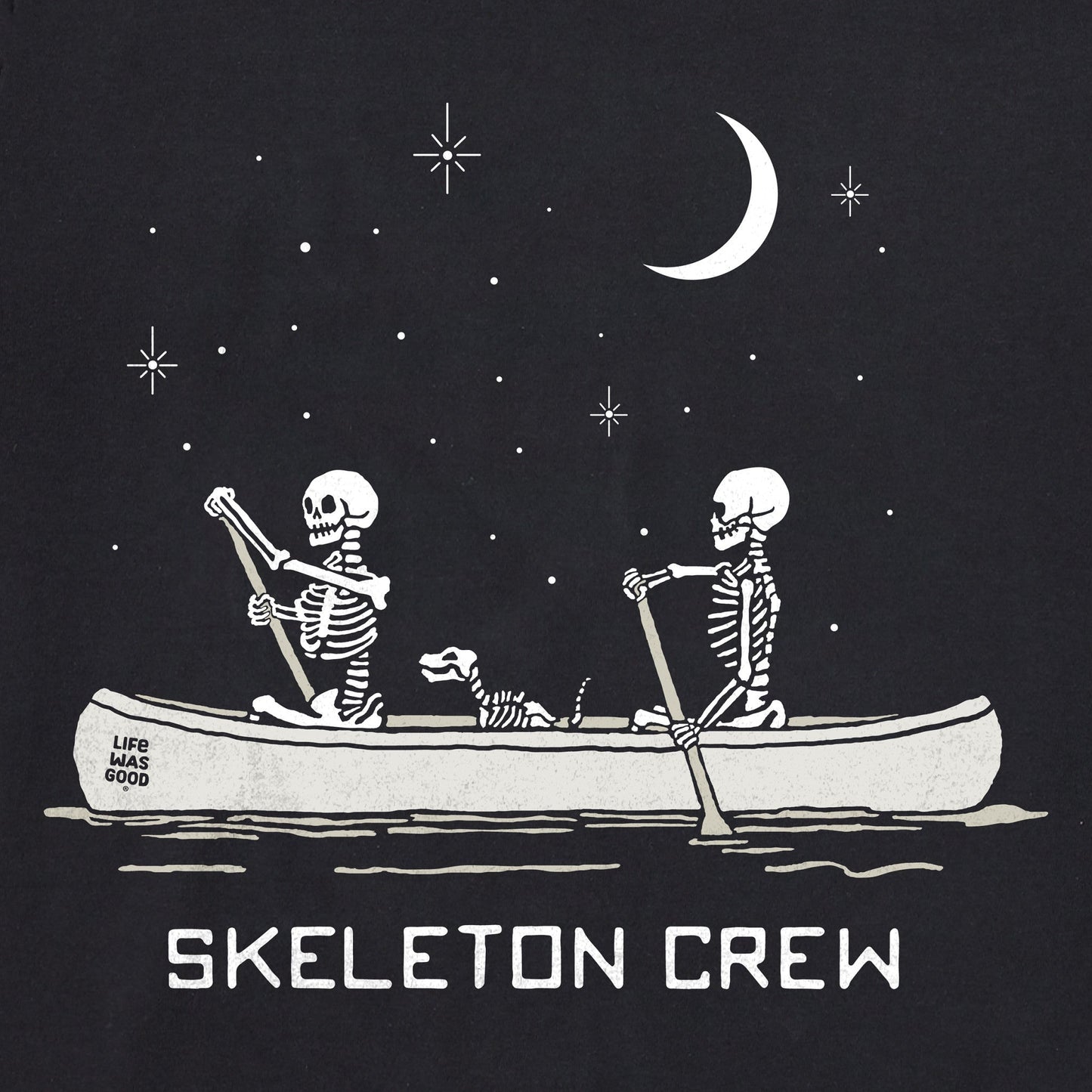 Women's Skeleton Crew Short Sleeve Crusher Boxy Tee