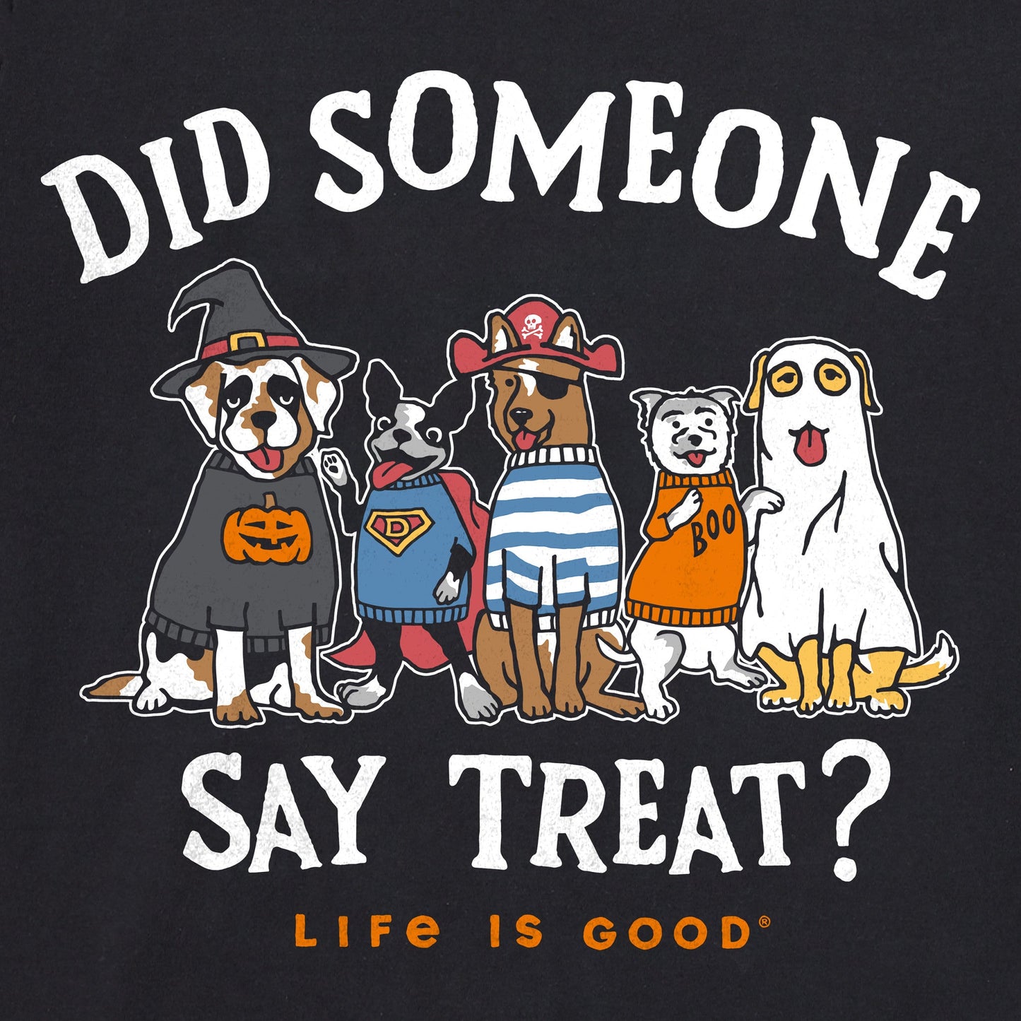 Women's Did Someone Say Treat? Short Sleeve Crusher Boxy Tee