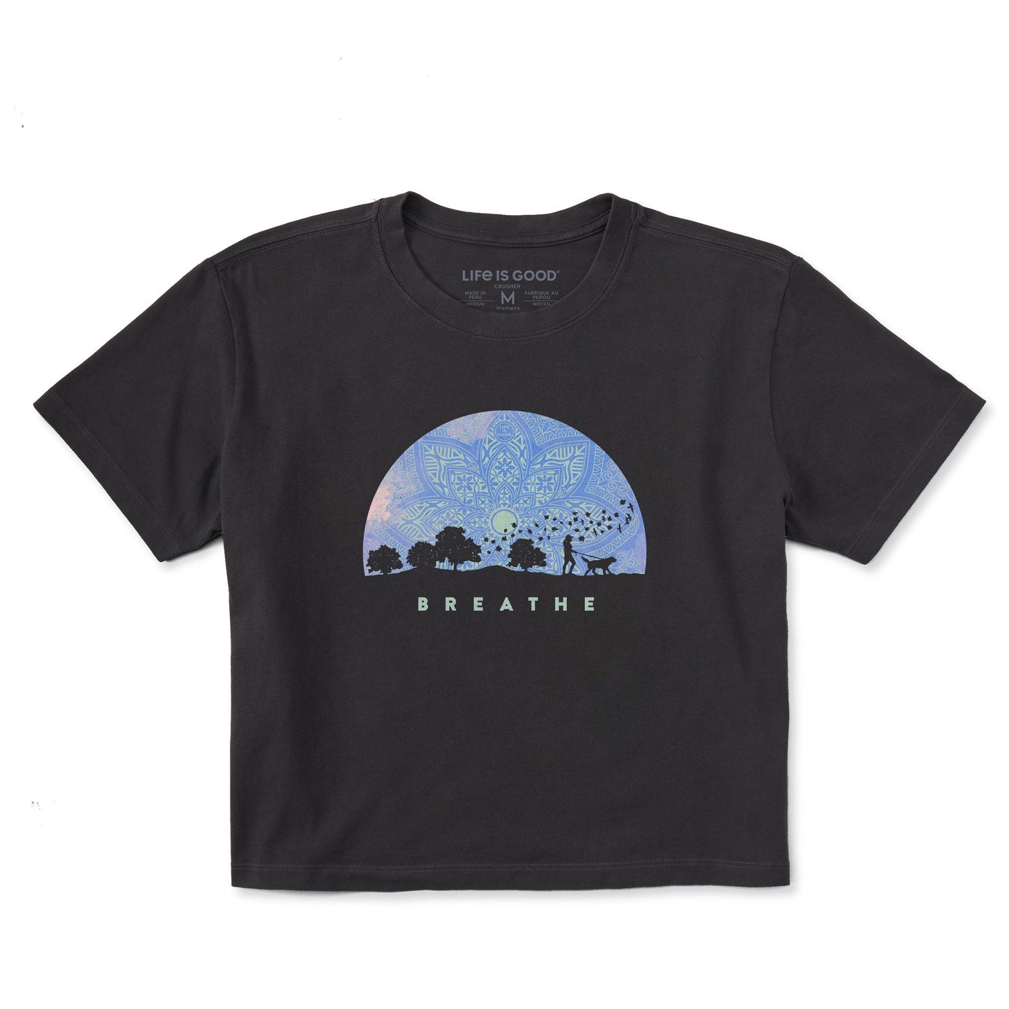 Women's Fall Walk Breathe Short Sleeve Crusher Boxy Tee