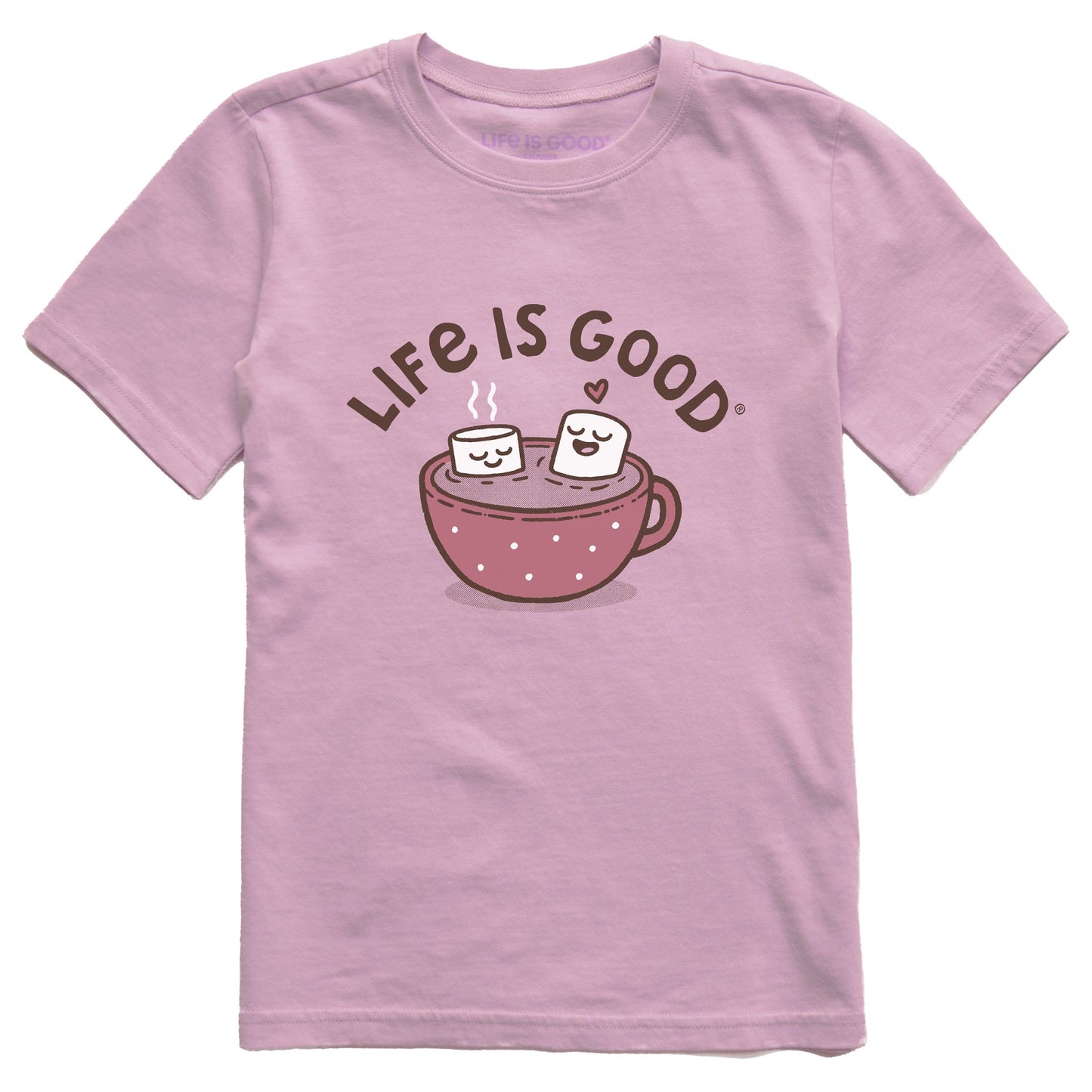 Kids Cocoa Time Short Sleeve Crusher Tee
