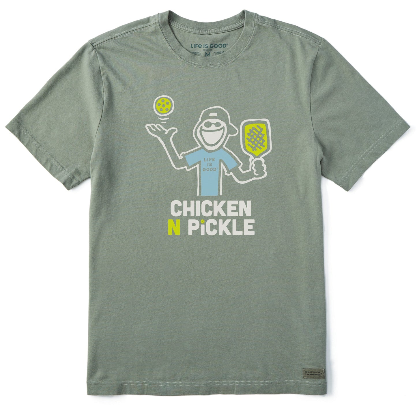 Men's Chicken N Pickle Jake Short Sleeve Crusher Tee