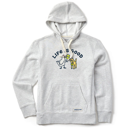 Women's Chicken N Pickle Rocket Simply True Fleece Hoodie