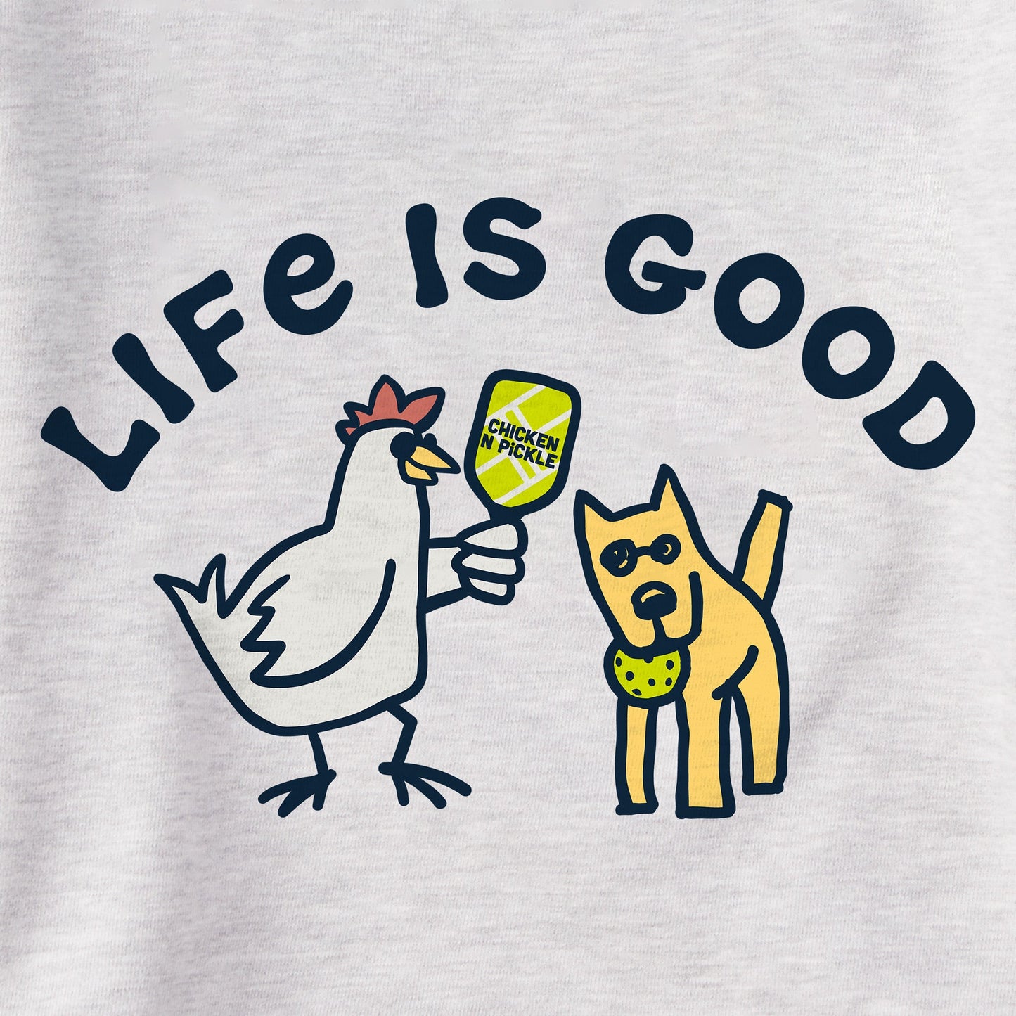 Women's Chicken N Pickle Rocket Simply True Fleece Hoodie