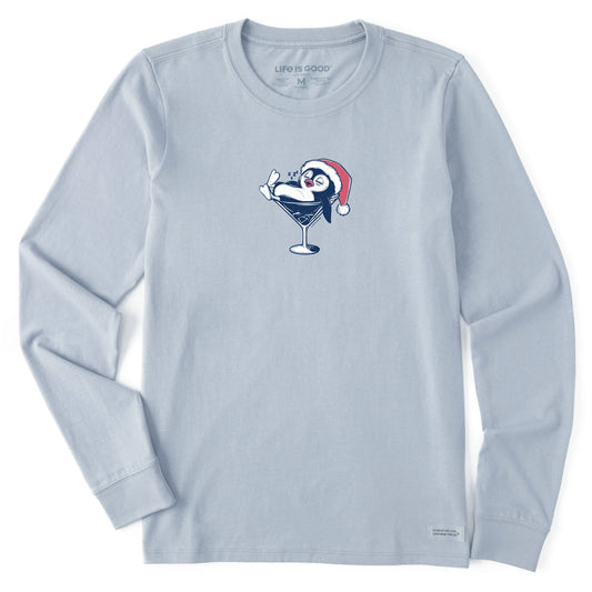 Women's Tipsy Penguin Long Sleeve Crusher Tee