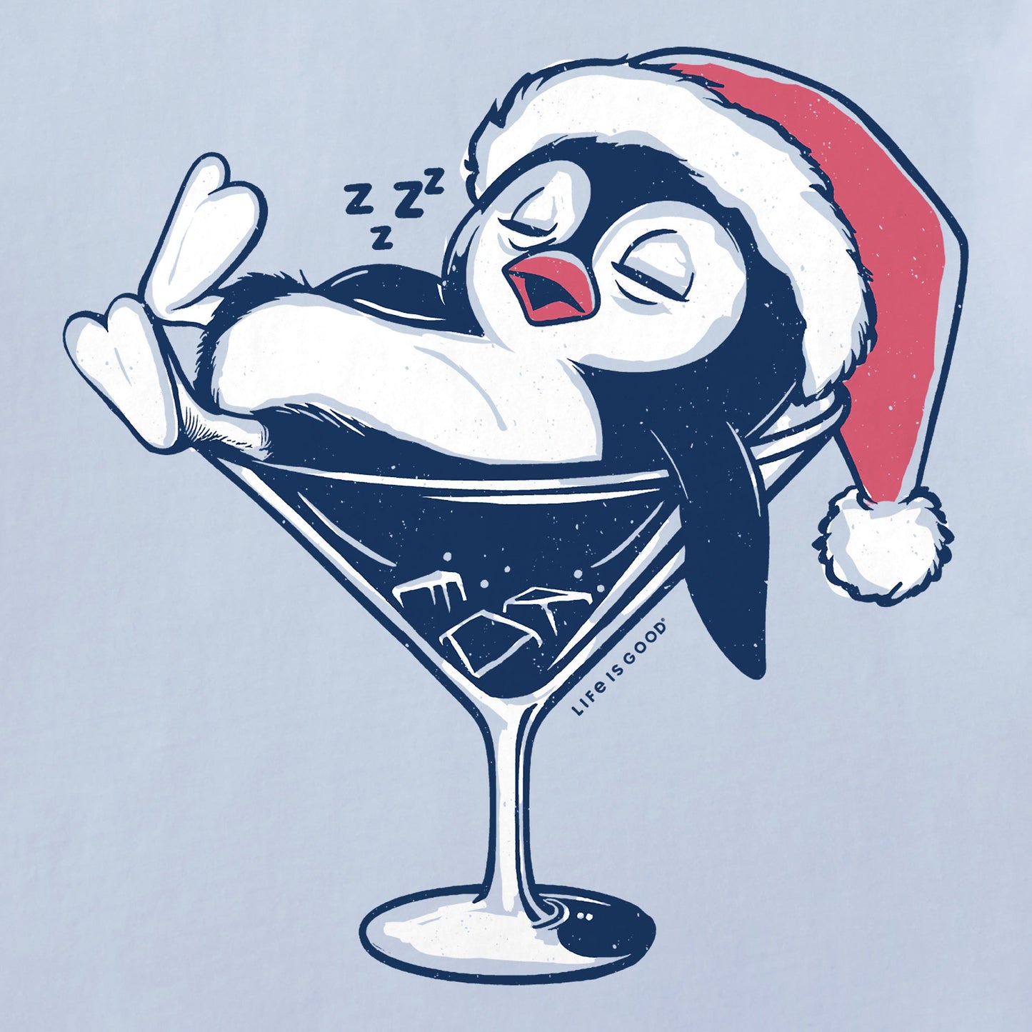 Women's Tipsy Penguin Short Sleeve Crusher Boxy Tee