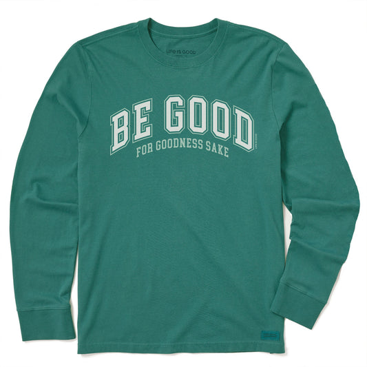 Kids Be Good For Goodness Sake Long Sleeve Crusher Tee