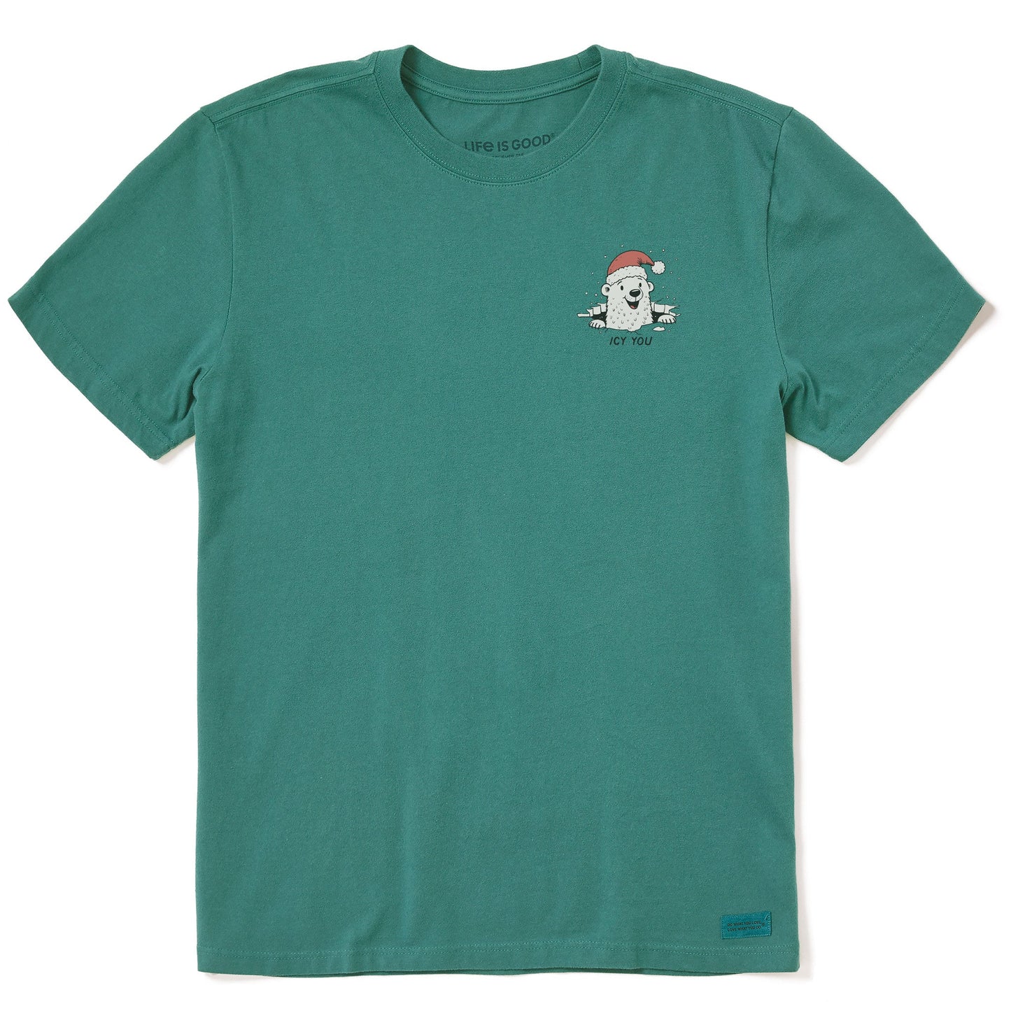 Men's Icy You Polar Bear Short Sleeve Crusher Tee