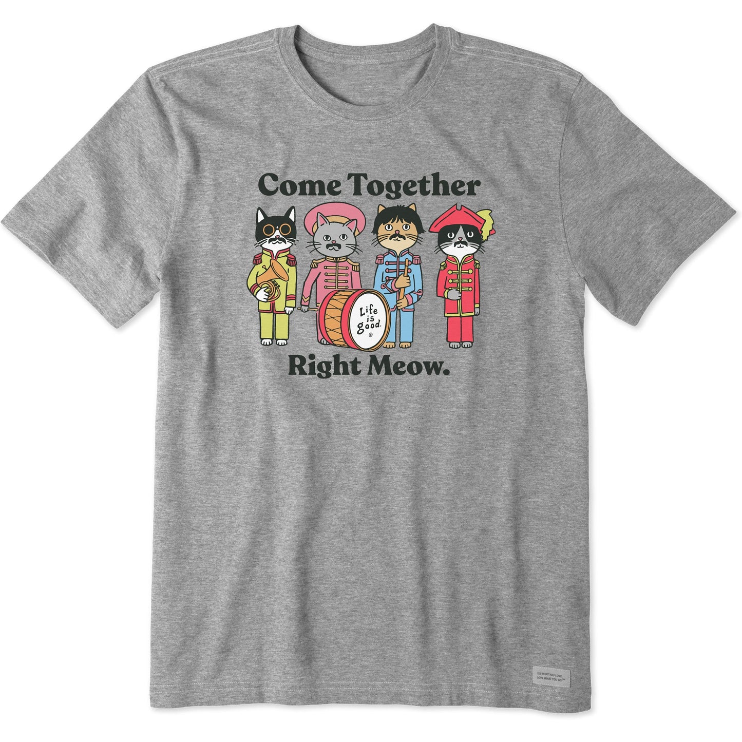 Men's Come Together Right Meow Short Sleeve Tee
