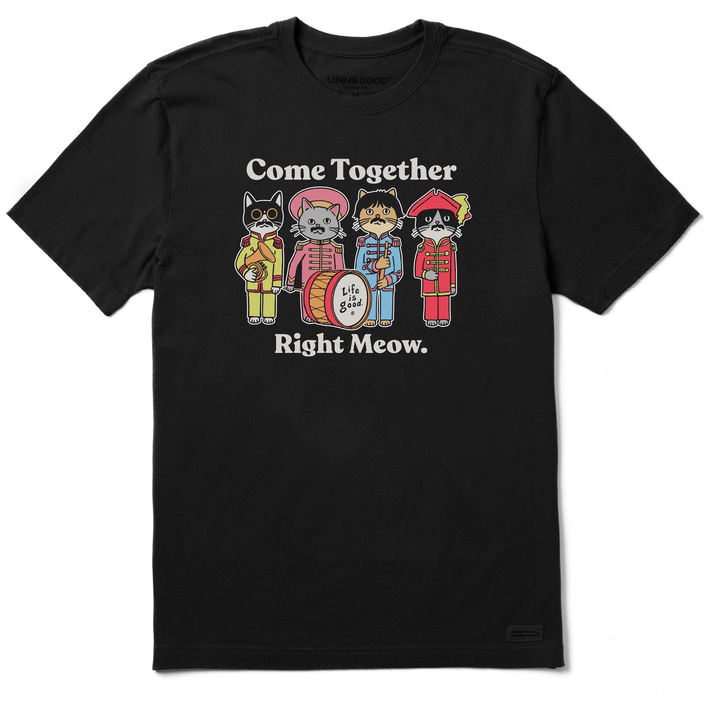 Men's Come Together Right Meow Short Sleeve Tee