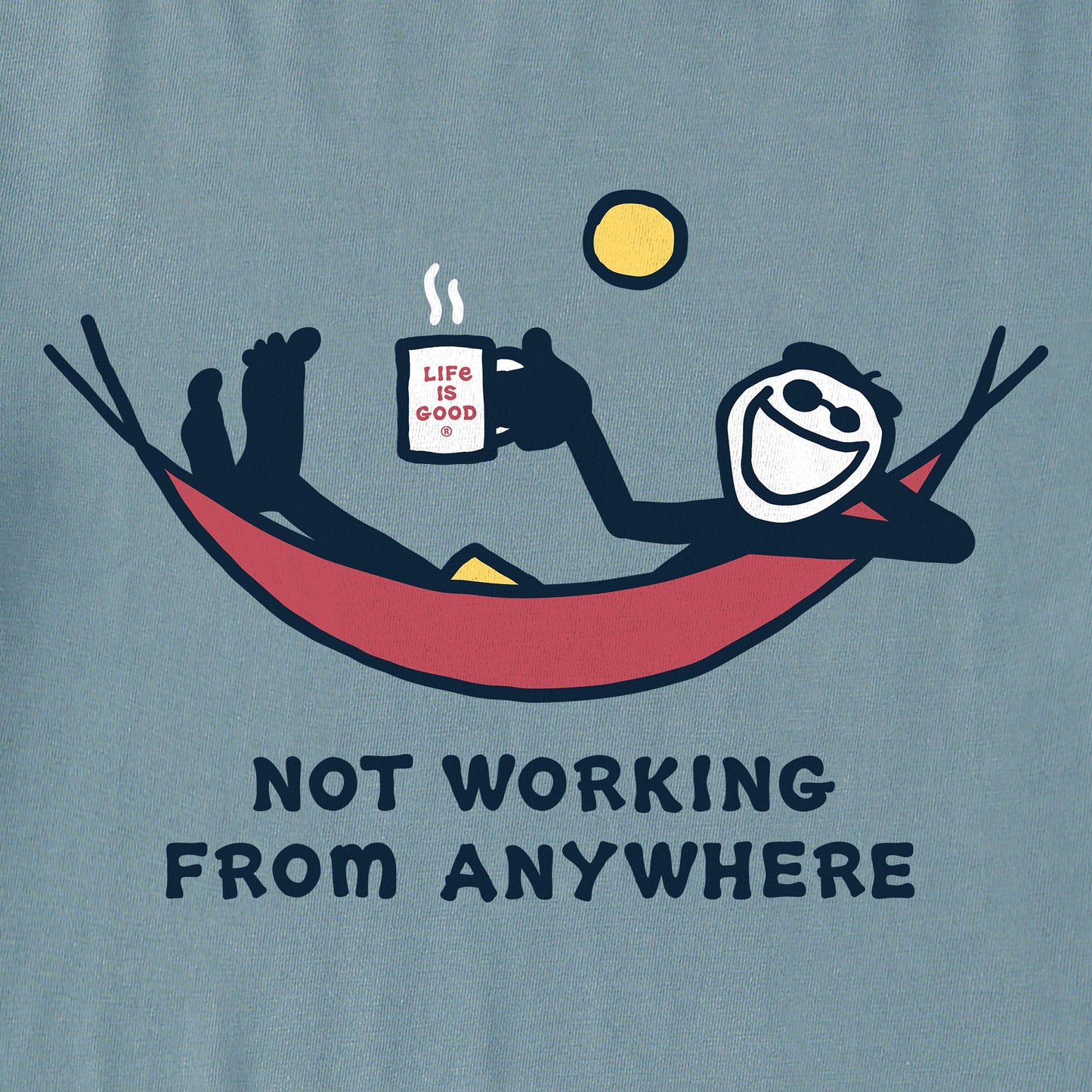 Men's Not Working Hammock Short Sleeve Tee