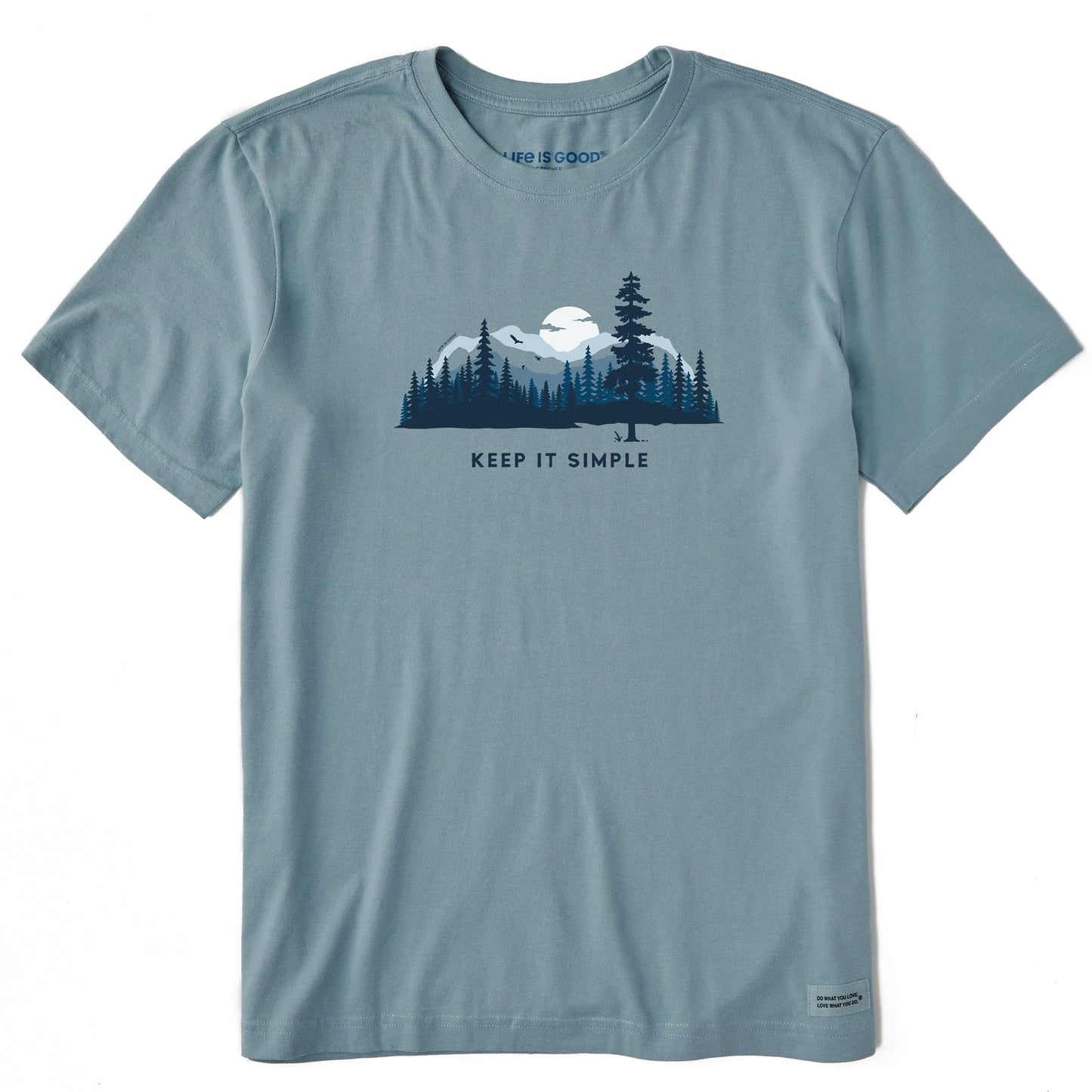 Men's Keep it Simple Evergreen Silo Short Sleeve Tee