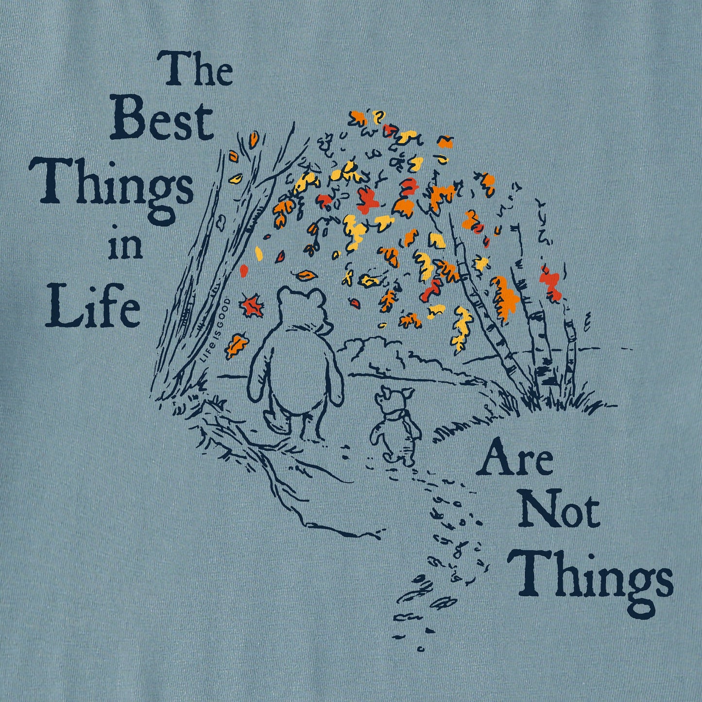 Women's Winnie Best Things Foliage Short Sleeve Crusher Tee