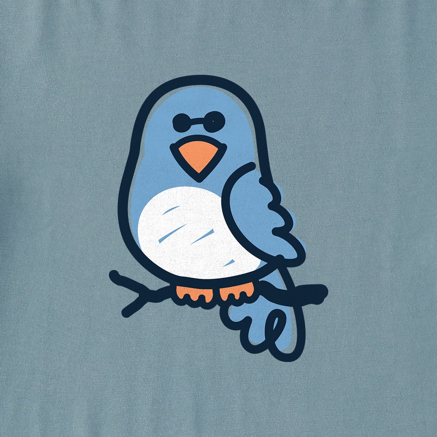 Women's Bluebird Small Short Sleeve Crusher Tee