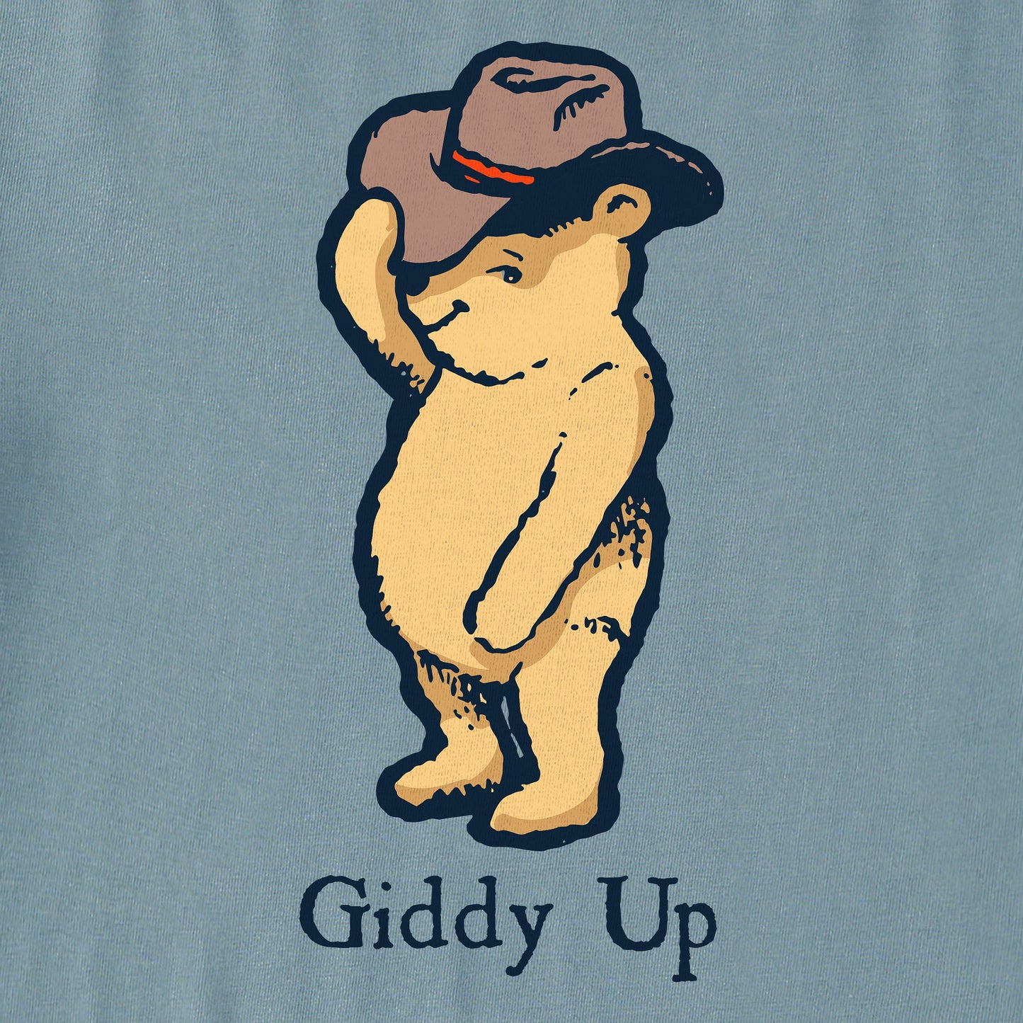 Women's Giddy Up Winnie Short Sleeve Crusher Tee