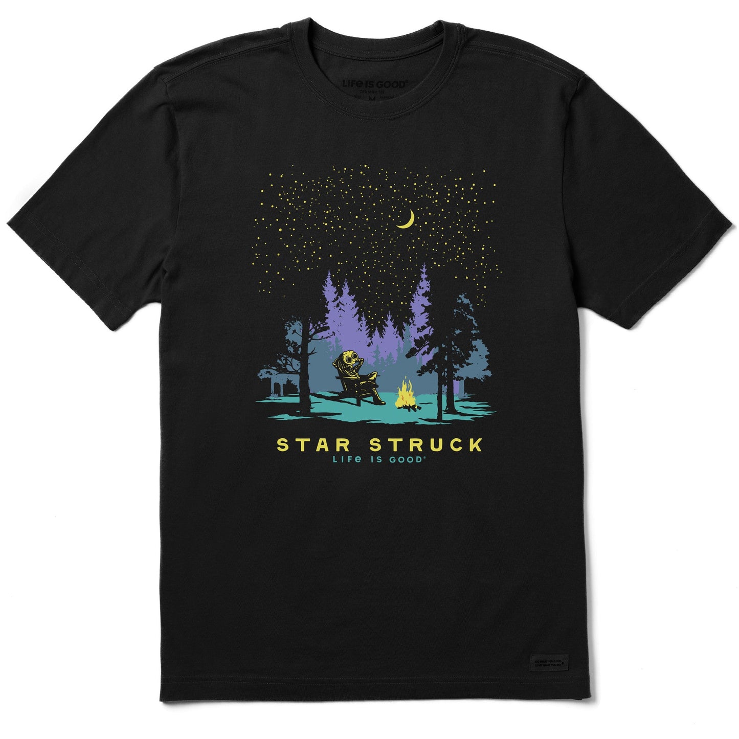 Men's Star Struck Alien Short Sleeve Crusher Tee