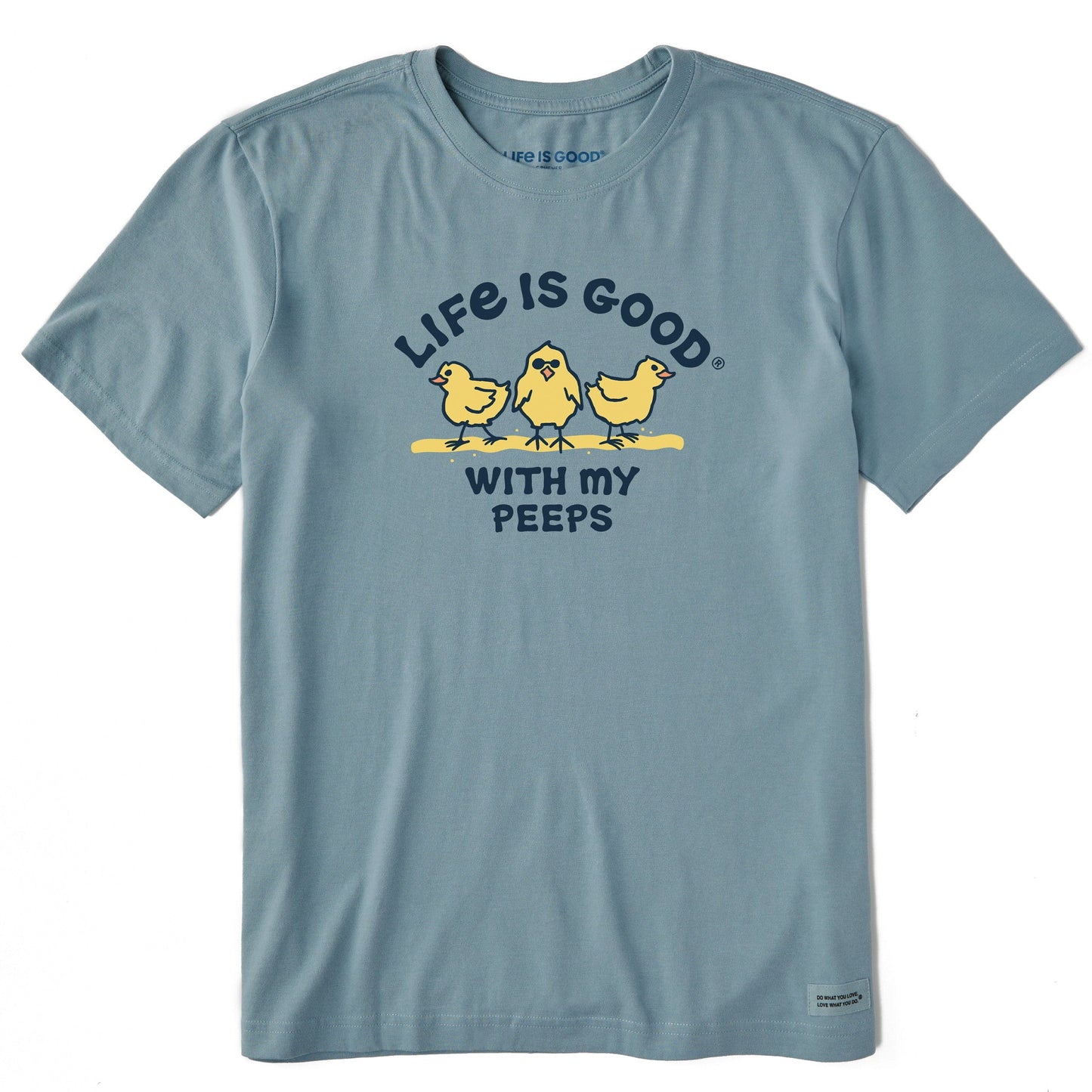 Men's LIG With My Peeps Short Sleeve Crusher Tee