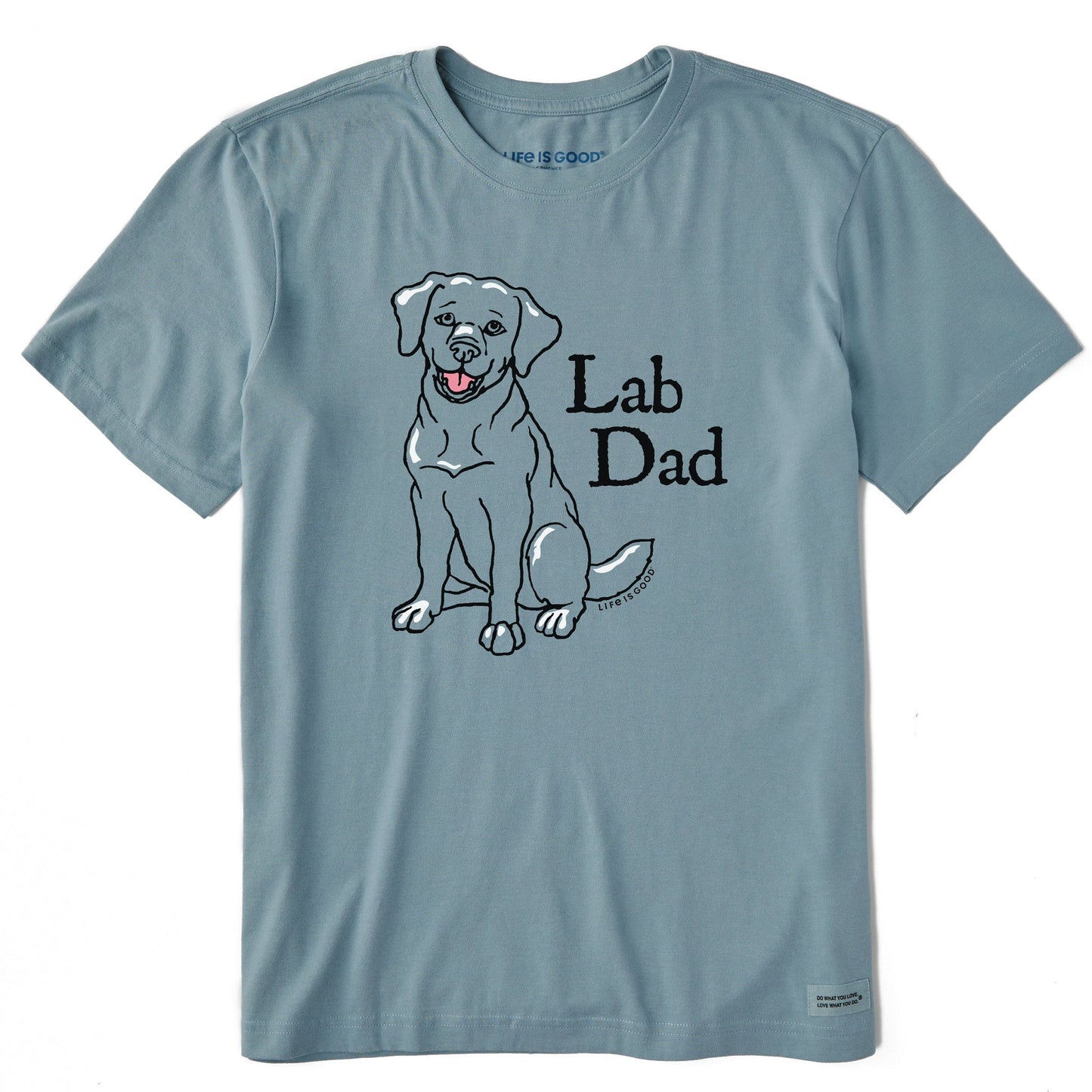 Men's Lab Dad Short Sleeve Crusher Tee