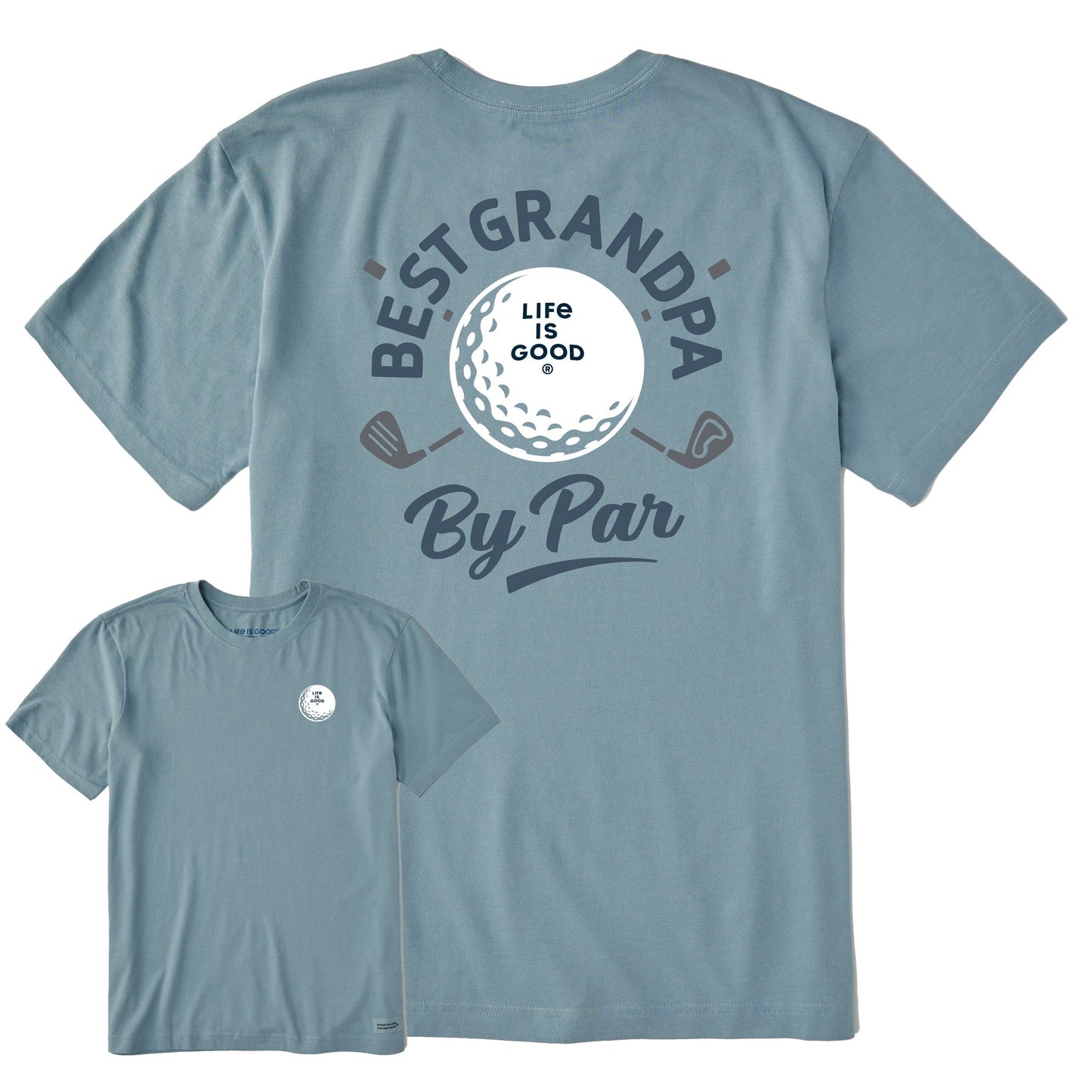 Men's Best Grandpa by Par Golf Short Sleeve Tee