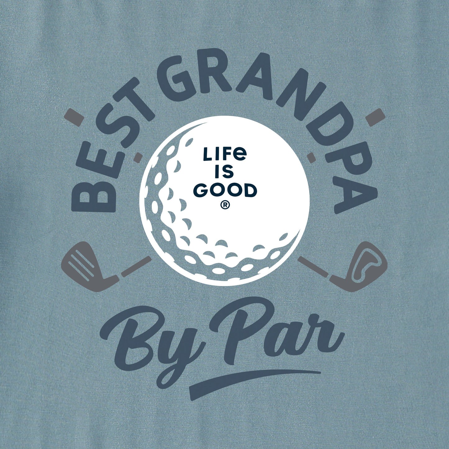 Men's Best Grandpa by Par Golf Short Sleeve Tee
