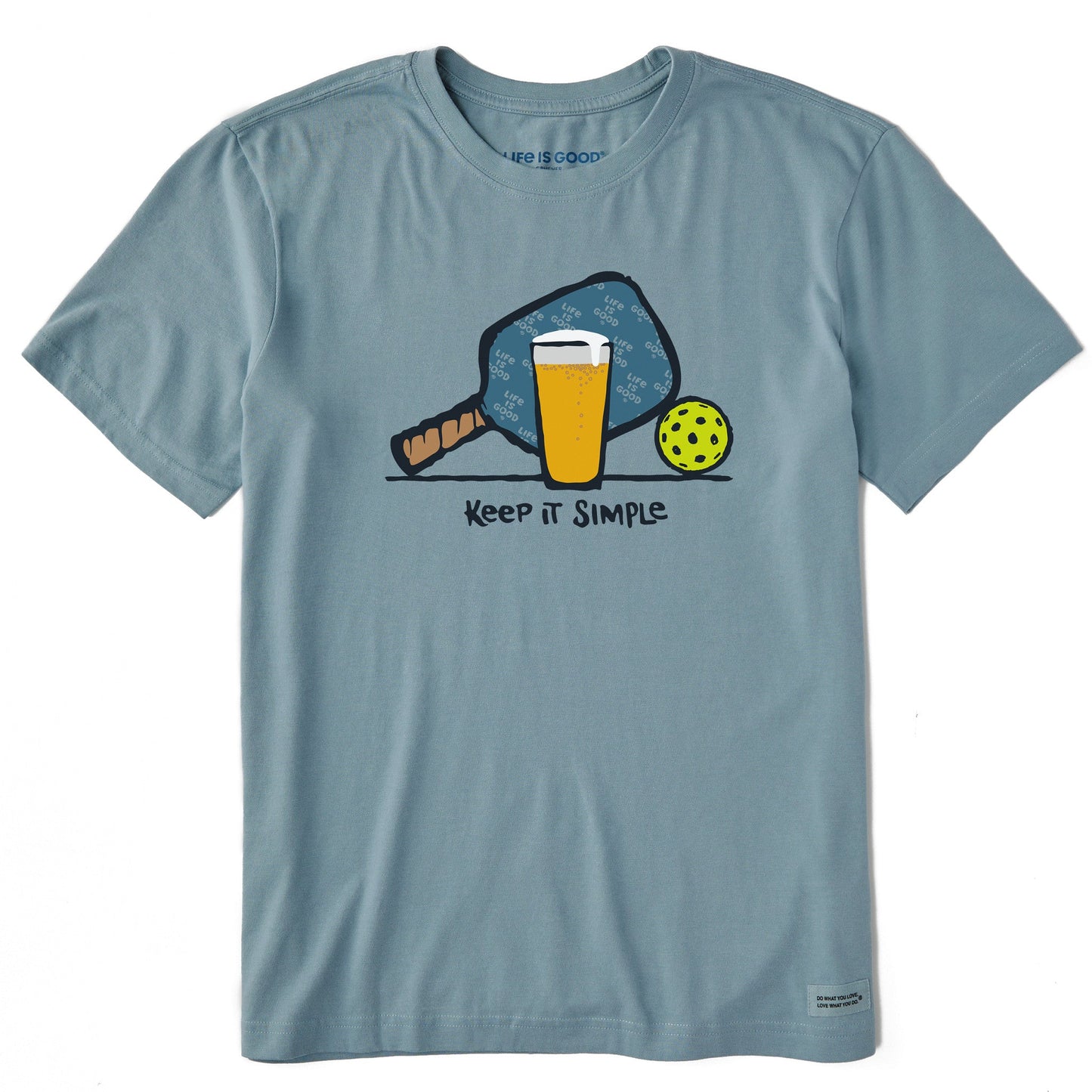 Men's Pickleball & Beer Short Sleeve Tee