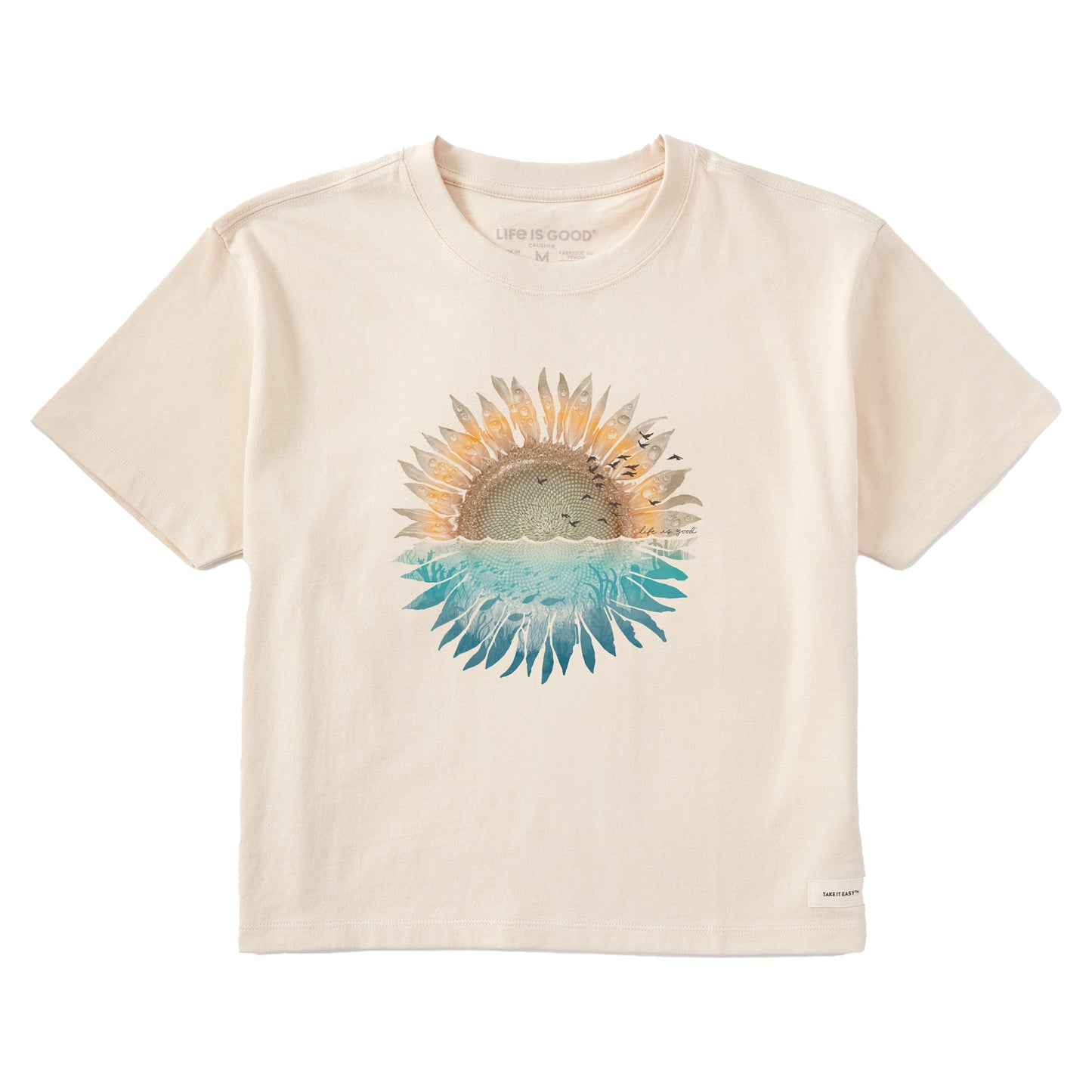 Women's Under Sunflower Short Sleeve Crusher Boxy Tee