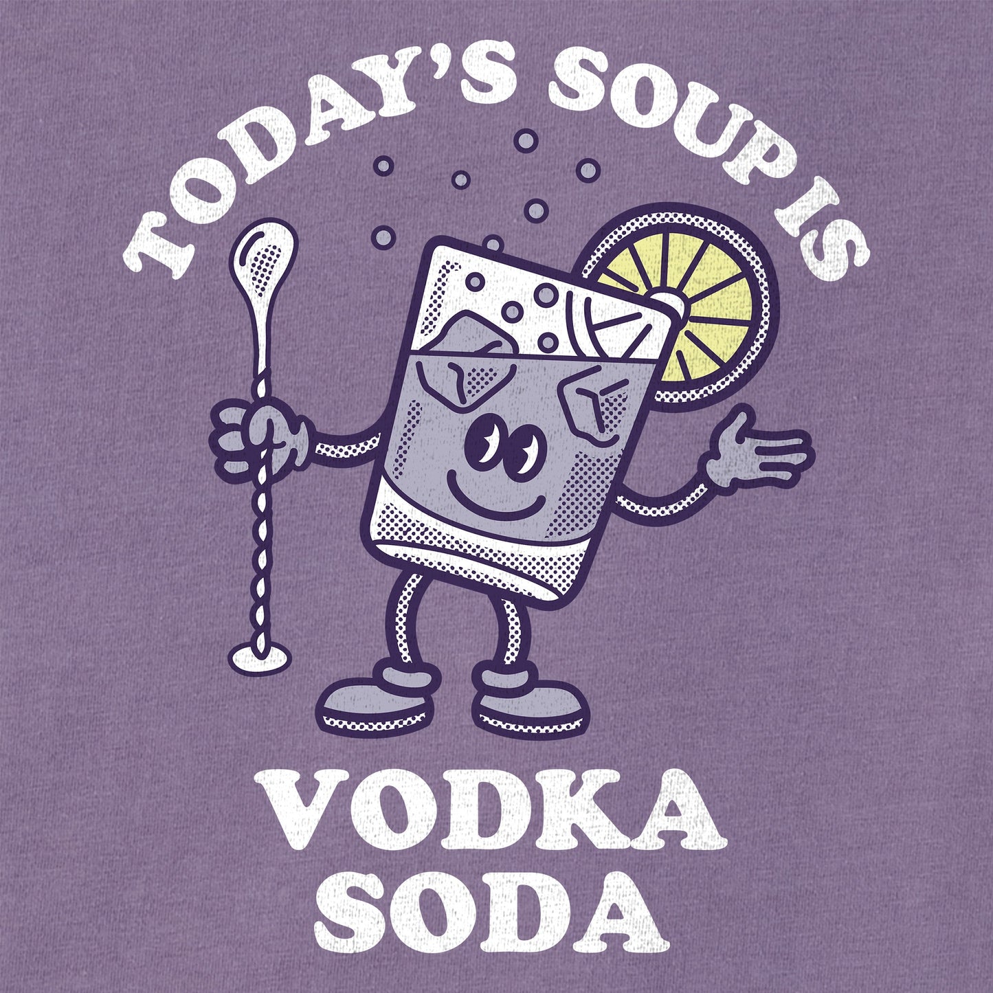 Women's Vodka Soup Short Sleeve Crusher Boxy Tee