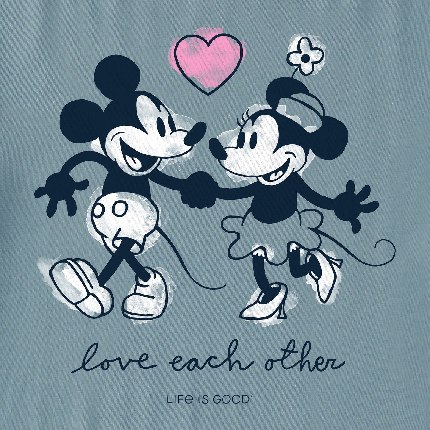 Women's Willie Love Each Other Short Sleeve Crusher Tee