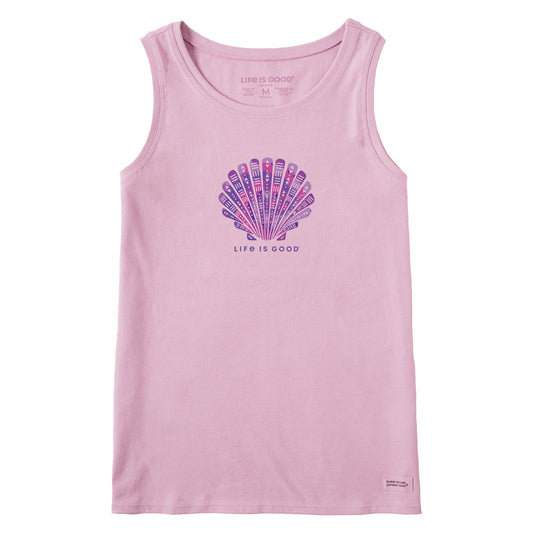 Women's Tie Dye Tribal Shell Crusher Tank
