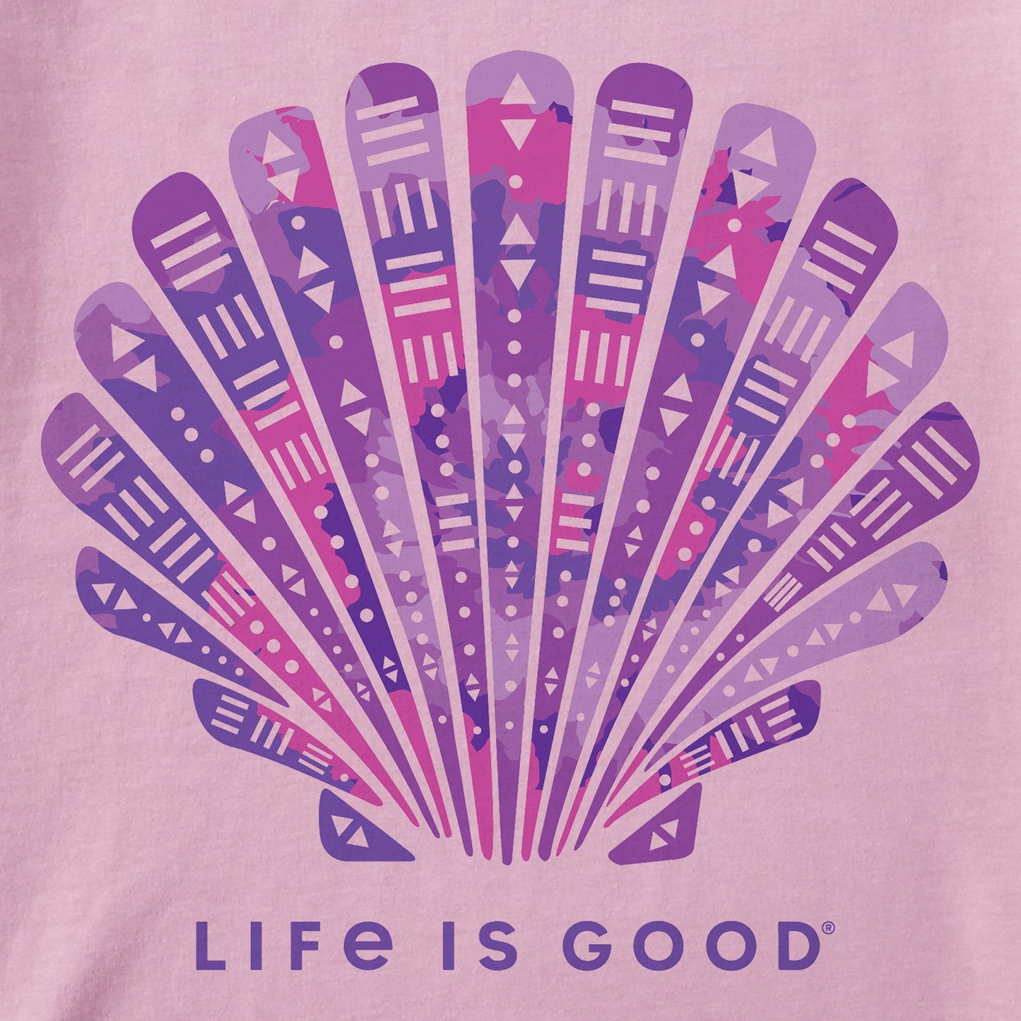 Women's Tie Dye Tribal Shell Crusher Tank