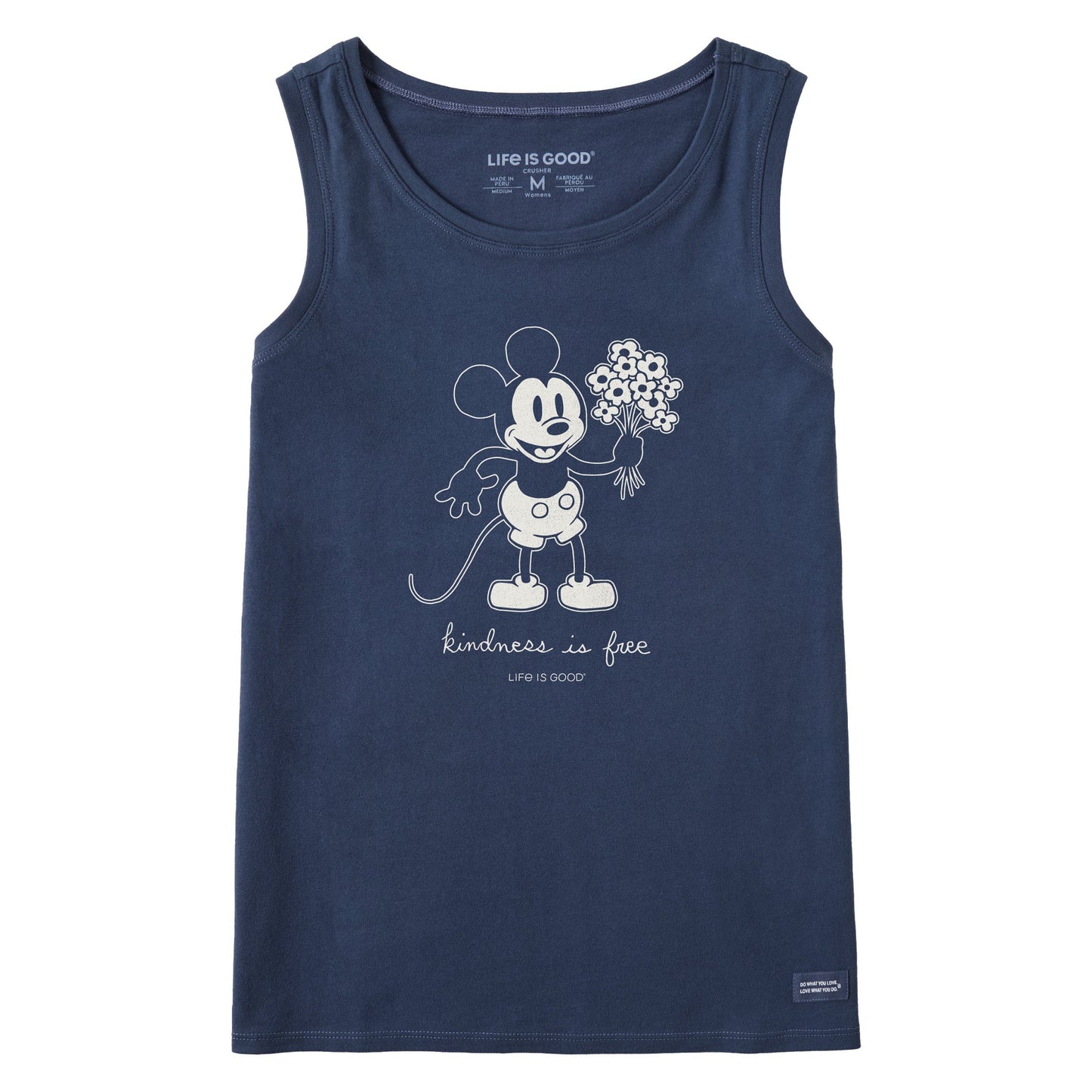 Women's Steamboat Willie Kindness Bouquet Crusher Tank