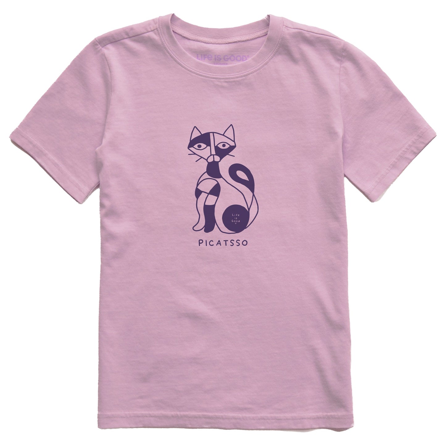 Kids Picatsso Abstract Short Sleeve Crusher Tee