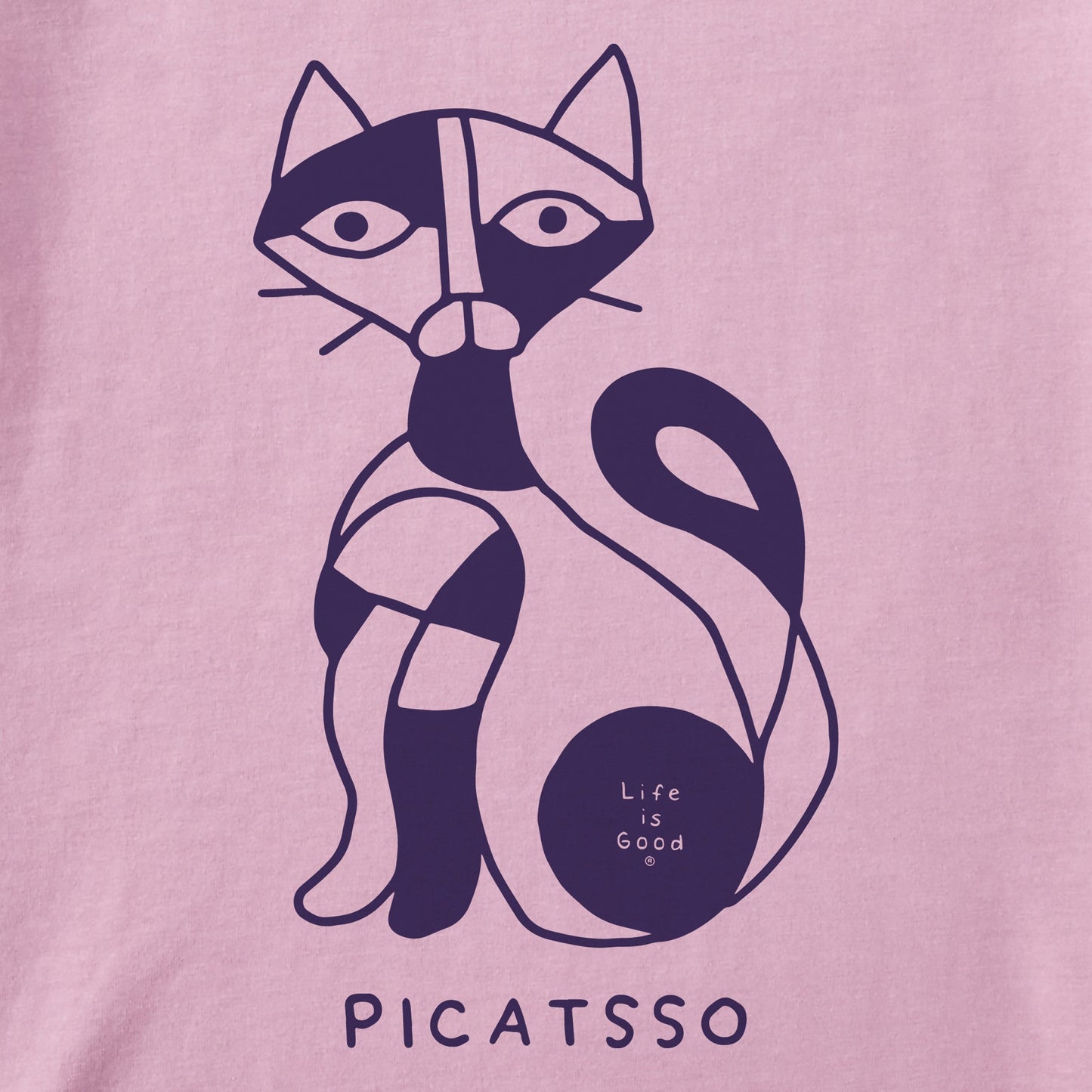 Kids Picatsso Abstract Short Sleeve Crusher Tee